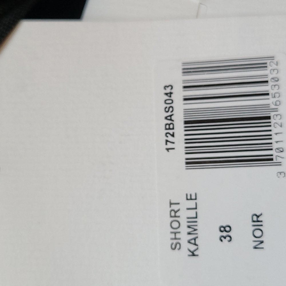 Nwt!Sezane Kamille short black - Picture 8 of 14